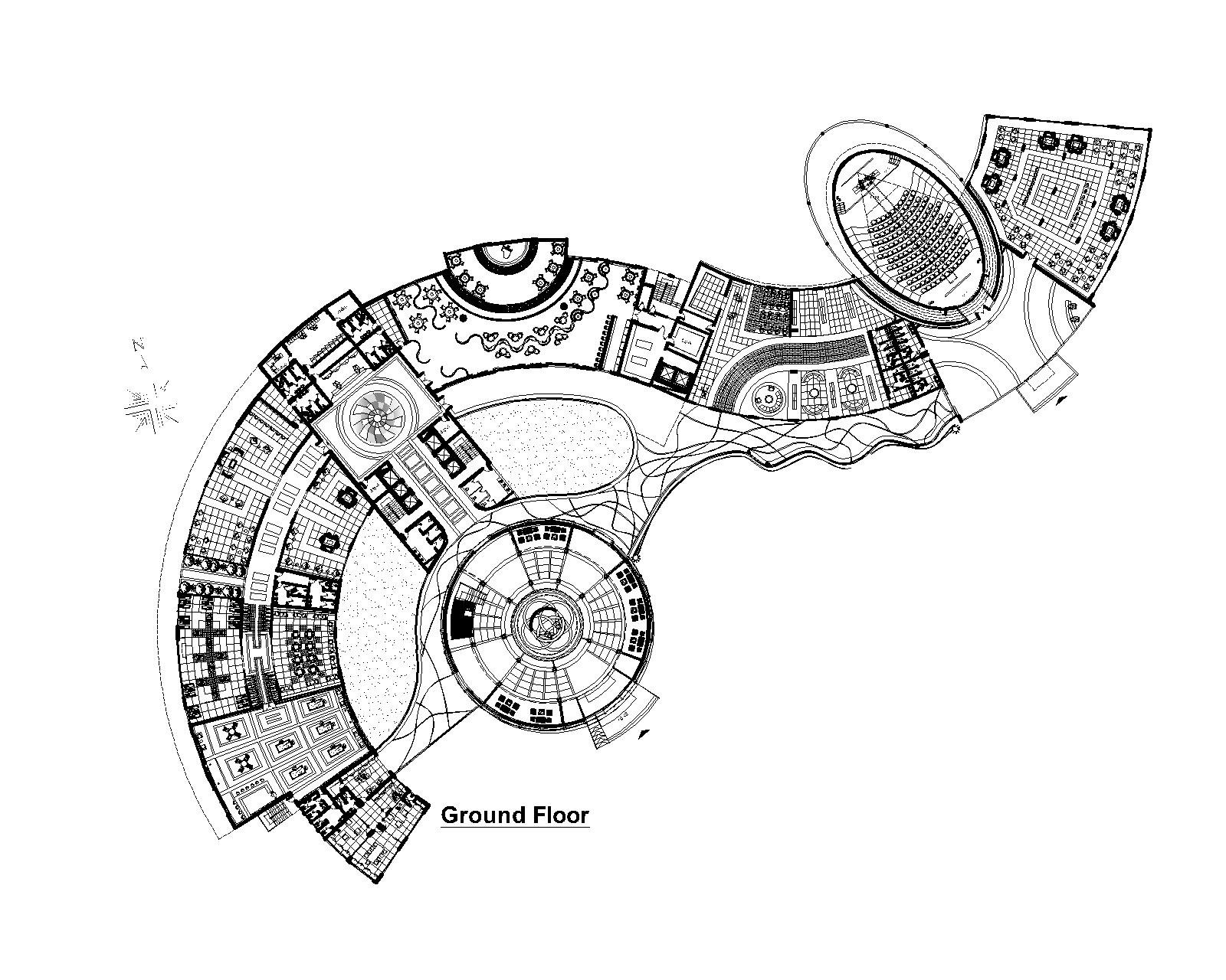 Ground floor plan — Senior Living, Safa Abdo