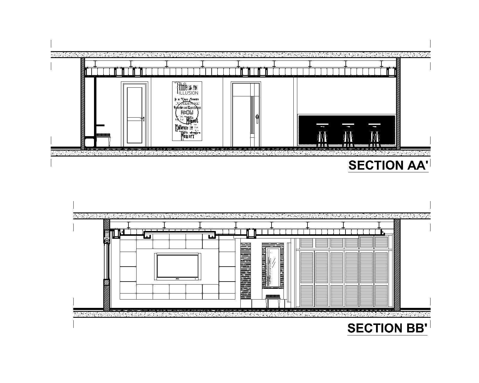 Bedroom sections — Senior Living, Safa Abdo