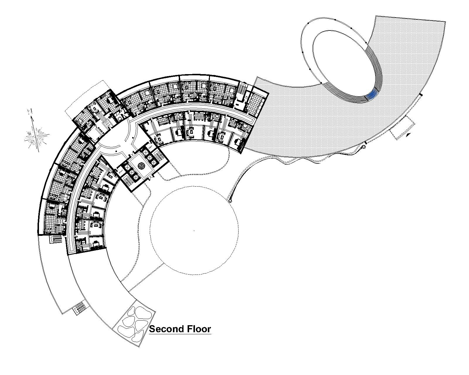 Second floor plan — Senior Living, Safa Abdo